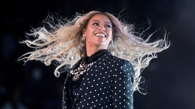 Beyonce performs at a Get Out the Vote concert for Democratic presidential candidate Hillary Clinton at the Wolstein Center in Cleveland, Ohio, Nov. 4, 2016 (AP Photo/Andrew Harnik, File) (AP) Beyonce performs at a Get Out the Vote concert for Democratic presidential candidate Hillary Clinton at the Wolstein Center in Cleveland, Ohio, Nov. 4, 2016 (AP Photo/Andrew Harnik, File) (AP)