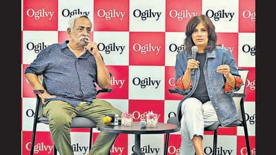 Pandey, who grew up in Jaipur and played cricket for Rajasthan at Ranji level, started his career in advertising at Ogilvy as a client servicing executive. This was the late 80s television was booming in India. Doordarshan was creating a slate of exciting Hindi programmes—Hum Log, Buniyaad, Ramayan, Tamas-- and ad agencies needed writers who could think and express in Hindi for their television commercials (Vijay Bate/HT Photo) Pandey, who grew up in Jaipur and played cricket for Rajasthan at Ranji level, started his career in advertising at Ogilvy as a client servicing executive. This was the late 80s television was booming in India. Doordarshan was creating a slate of exciting Hindi programmes—Hum Log, Buniyaad, Ramayan, Tamas-- and ad agencies needed writers who could think and express in Hindi for their television commercials (Vijay Bate/HT Photo)