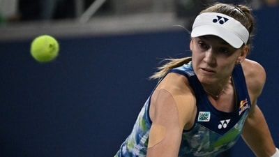 Former Wimbledon winner Elena Rybakina (AFP) Former Wimbledon winner Elena Rybakina (AFP)