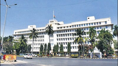 The home department led by Dy CM Devendra Fadnavis on Tuesday issued a 30-point order containing various measures to be undertaken to upgrade the security and restrict unnecessary crowds in Mantralaya. (Bhushan Koyande/ HT Photo) The home department led by Dy CM Devendra Fadnavis on Tuesday issued a 30-point order containing various measures to be undertaken to upgrade the security and restrict unnecessary crowds in Mantralaya. (Bhushan Koyande/ HT Photo)