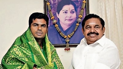 Annamalai has been unsparing of Dravidian leaders including the late J Jayalalithaa, linking them to corruption, which led to AIADMK calling off its alliance with BJP. (ANI) Annamalai has been unsparing of Dravidian leaders including the late J Jayalalithaa, linking them to corruption, which led to AIADMK calling off its alliance with BJP. (ANI)