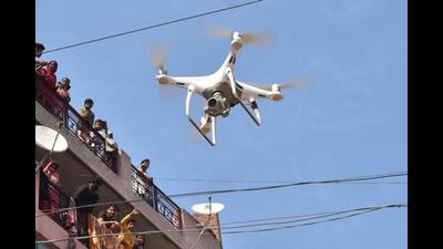 Tiwari ordered the person to stop the aerial activity and bring down the drone and confiscated the machine, the FIR stated. (REPRESENTATIVE PIC) Tiwari ordered the person to stop the aerial activity and bring down the drone and confiscated the machine, the FIR stated. (REPRESENTATIVE PIC)