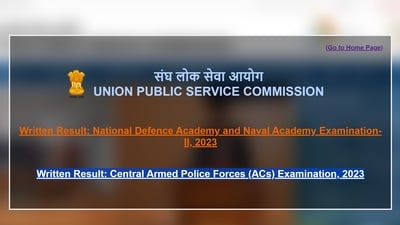 UPSC CAPF (ACs) 2023 results released at upsc.gov.in, here's list of qualified candidates UPSC CAPF (ACs) 2023 results released at upsc.gov.in, here's list of qualified candidates