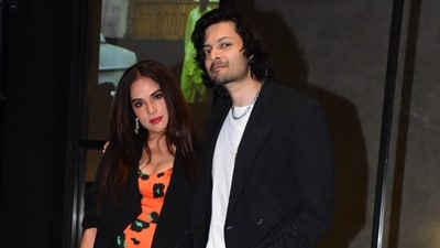 Richa Chadha returns as Bholi Punjaban in Fukrey 3. She attended the film screening in Mumbai on Monday with husband Ali Fazal, who played Zafar in the earlier installments, but couldn't be a part of Fukrey 3. Richa Chadha returns as Bholi Punjaban in Fukrey 3. She attended the film screening in Mumbai on Monday with husband Ali Fazal, who played Zafar in the earlier installments, but couldn't be a part of Fukrey 3.