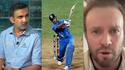 Gautam Gambhir finds support from AB de Villiers on his Dhoni-World Cup view