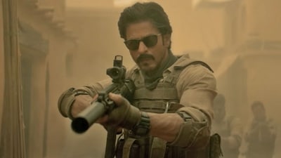 Shah Rukh Khan has a dual role in Jawan. Shah Rukh Khan has a dual role in Jawan.