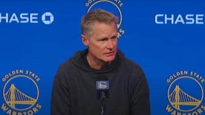 Golden State Warriors coach Steve Kerr Golden State Warriors coach Steve Kerr
