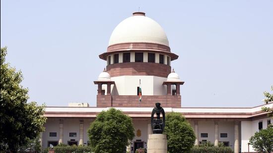 A view of Supreme Court in New Delhi (HT File Photo)