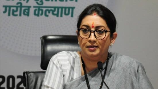 Smriti Irani (HT Photo)