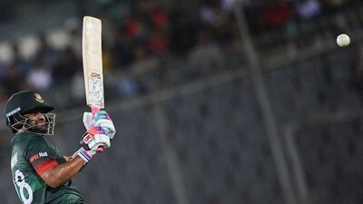 Tamim Iqbal plays a shot during the second one-day international (ODI) cricket match between Bangladesh and New Zealand (AFP) Tamim Iqbal plays a shot during the second one-day international (ODI) cricket match between Bangladesh and New Zealand (AFP)