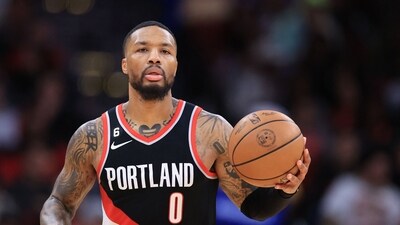 Damian Lillard, #0 of the Portland Trail Blazers, in action against the Houston Rockets (AFP) Damian Lillard, #0 of the Portland Trail Blazers, in action against the Houston Rockets (AFP)