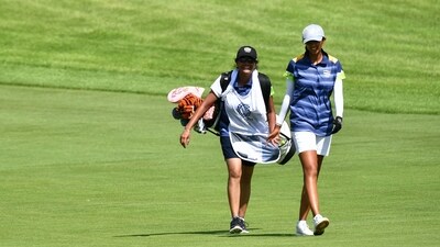 The women’s team has Aditi Ashok, who is enjoying a career year in LPGA, and the youth and thrilling talent of Pranavi Urs and amateur Avani Prashanth. (AFP)