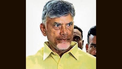 Former Andhra Pradesh chief minister N Chandrababu Naidu. (ANI) Former Andhra Pradesh chief minister N Chandrababu Naidu. (ANI)