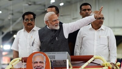 PM Modi on Tuesday said that the Women's Reservation Bill means equal participation of women in the parliament adding that this is "Modi's guarantee". (AFP)
