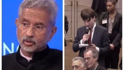 Jaishankar at the discussion at Council on Foreign Relations. Jaishankar at the discussion at Council on Foreign Relations.