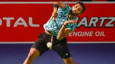 File photo of Indian badminton player HS Prannoy (PTI) File photo of Indian badminton player HS Prannoy (PTI)