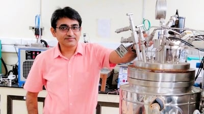 Rajnish Kumar, professor of chemical engineering at IIT Madras Rajnish Kumar, professor of chemical engineering at IIT Madras
