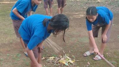 The central government’s publicity wing, PIB, has been putting out photographs of the cleanliness drive from different parts of Nagaland (X/PIBKohima) The central government’s publicity wing, PIB, has been putting out photographs of the cleanliness drive from different parts of Nagaland (X/PIBKohima)