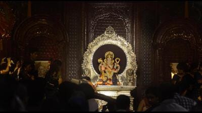 The ten-day Ganesh festival organised by several groups (mandals) at the beginning of the last century in Pune illustrated their divisive characters in terms of social hierarchy and gender. (HT FILE) The ten-day Ganesh festival organised by several groups (mandals) at the beginning of the last century in Pune illustrated their divisive characters in terms of social hierarchy and gender. (HT FILE)