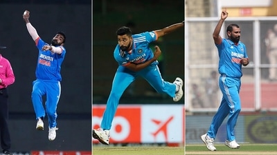 The idea of playing Jasprit Bumrah, Mohammed Siraj and Mohammed Shami in the same XI is tempting but has its drawbacks. (Getty.) The idea of playing Jasprit Bumrah, Mohammed Siraj and Mohammed Shami in the same XI is tempting but has its drawbacks. (Getty.)