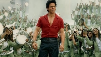 Shah Rukh Khan plays a jailer in Atlee's Jawan. Shah Rukh Khan plays a jailer in Atlee's Jawan.