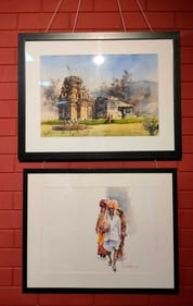 This painting exhibition has works of Sajal Kumar Mitra, Sisir Kumar Datta and Kalidas Satardekar. This painting exhibition has works of Sajal Kumar Mitra, Sisir Kumar Datta and Kalidas Satardekar.