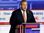 Chris Christie, former governor of New Jersey and 2024 Republican presidential candidate, during the Republican presidential debate. Chris Christie, former governor of New Jersey and 2024 Republican presidential candidate, during the Republican presidential debate.