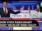 HOW VIVEK RAMASWAMY SHUT 'HECKLER' NIKKI HALEY HOW VIVEK RAMASWAMY SHUT 'HECKLER' NIKKI HALEY