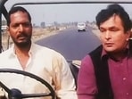 Nana Patekar and Rishi Kapoor in a still from Hum Dono.