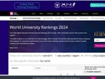 THE World University Rankings 2024: 62 out of top 100 are from four countries (timeshighereducation.com)
