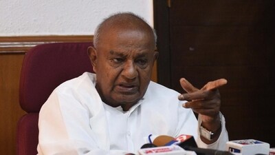 Former PM Deve Gowda. (HT Archive) Former PM Deve Gowda. (HT Archive)