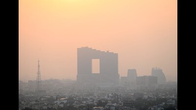 As of Thursday, the Air Quality Index (AQI) for the past 24 hours was recorded at 138 and 166 (in the ‘moderate’ category) in Ghaziabad and Noida, respectively. In Greater Noida, the AQI was recorded as ‘poor’ at 216, as per data from the official CPCB website. (Sunil Ghosh/HT Photo) As of Thursday, the Air Quality Index (AQI) for the past 24 hours was recorded at 138 and 166 (in the ‘moderate’ category) in Ghaziabad and Noida, respectively. In Greater Noida, the AQI was recorded as ‘poor’ at 216, as per data from the official CPCB website. (Sunil Ghosh/HT Photo)
