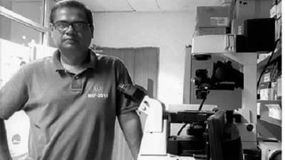 Dipyaman Ganguly, principal scientist at CSIR-Indian Institute of Chemical Biology Dipyaman Ganguly, principal scientist at CSIR-Indian Institute of Chemical Biology