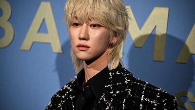 Chinese singer XU Minghao poses during a photocall ahead of the Balmain show as part of the Paris Fashion Week Womenswear Spring/Summer 2024, in Paris on September 27, 2023. (Photo by JULIEN DE ROSA / AFP) Chinese singer XU Minghao poses during a photocall ahead of the Balmain show as part of the Paris Fashion Week Womenswear Spring/Summer 2024, in Paris on September 27, 2023. (Photo by JULIEN DE ROSA / AFP)