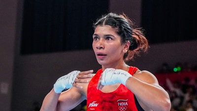 Nikhat Zareen could assure herself of a medal. (PTI)