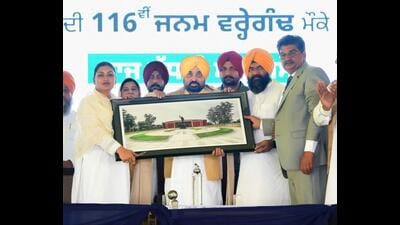 Pledging to make Punjab a frontrunner state in the country, chief minister Bhagwant Mann on Thursday vowed to realise the dreams of Shaheed Bhagat Singh by ensuring holistic development of the state. Pledging to make Punjab a frontrunner state in the country, chief minister Bhagwant Mann on Thursday vowed to realise the dreams of Shaheed Bhagat Singh by ensuring holistic development of the state.