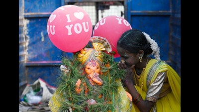 Shobha Yatra marked the concluding day of Ganesh Utsav (Deepak Gupta)