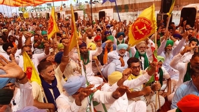 The farmers also started an indefinite dharma in front of the gate of the mill situated on the Ludhiana-Jalandhar national highway. (HT File Photo) The farmers also started an indefinite dharma in front of the gate of the mill situated on the Ludhiana-Jalandhar national highway. (HT File Photo)