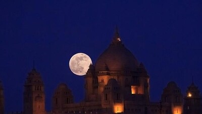 On Wednesday, much of the world will get to see not only a blue Astrologers are attributing an upcoming supermoon, the last of the year, as the source of emotional upheaval this weekend. ( Representational Image) (HT File)