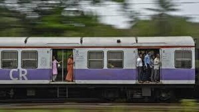 The block will impact the local train services on the Harbour Line. (HT FILE) The block will impact the local train services on the Harbour Line. (HT FILE)