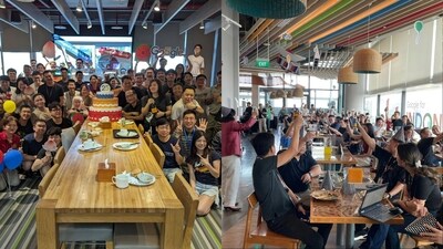 This is how Google employees celebrated the company's silver jubilee. (Instagram/@sundarpichai) This is how Google employees celebrated the company's silver jubilee. (Instagram/@sundarpichai)