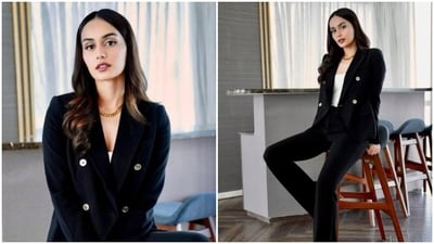 Manushi Chhillar is an absolute fashionista. The actor keeps slaying fashion goals like a pro with snippets from her fashion diaries on her Instagram profile on a regular basis. From acing formal fashion to ethnic ensembles to casual attire, Manushi keeps giving us major fashion inspo to follow. The actor, on Thursday, drove our midweek blues away with a set of pictures of herself looking like a diva. (Instagram/@manushi_chhillar) Manushi Chhillar is an absolute fashionista. The actor keeps slaying fashion goals like a pro with snippets from her fashion diaries on her Instagram profile on a regular basis. From acing formal fashion to ethnic ensembles to casual attire, Manushi keeps giving us major fashion inspo to follow. The actor, on Thursday, drove our midweek blues away with a set of pictures of herself looking like a diva. (Instagram/@manushi_chhillar)