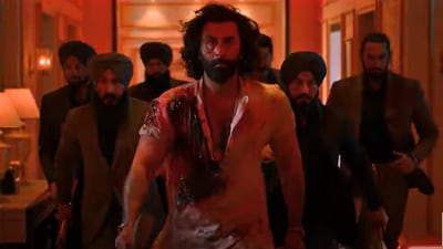Ranbir Kapoor in Animal teaser. Ranbir Kapoor in Animal teaser.
