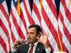 Republican presidential candidate Vivek Ramaswamy 