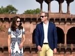 Britain's Prince William, and his wife, Kate, the Duchess of Cambridge.