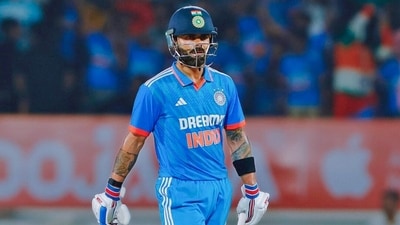 Virat Kohli during the 3rd ODI against Australia (BCCI Twitter)