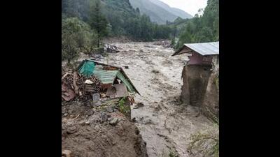 Central teams evaluate flood damage in Himachal Pradesh (PTI) Central teams evaluate flood damage in Himachal Pradesh (PTI)