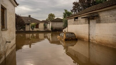 The government said more than 2 billion euros (USD 2.1 billion) in damage had been caused before the latest storm hit. (AFP) The government said more than 2 billion euros (USD 2.1 billion) in damage had been caused before the latest storm hit. (AFP)