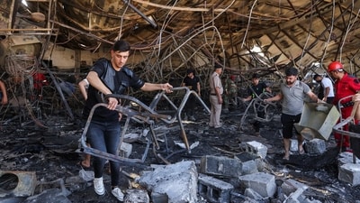 The tragedy struck the town of Qaraqosh, a focal point of Iraq's minor Christian community located in the Nineveh Plains near Mosul.&nbsp; (REUTERS)