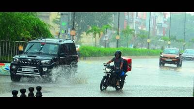 In Uttar Pradesh, Etah recorded 85% excess rain this season, receiving 934.8 mm of rain against the normal 504.1 mm. Barabanki and Badaun also recorded 50% excess rainfall this year. (HT FILE) In Uttar Pradesh, Etah recorded 85% excess rain this season, receiving 934.8 mm of rain against the normal 504.1 mm. Barabanki and Badaun also recorded 50% excess rainfall this year. (HT FILE)